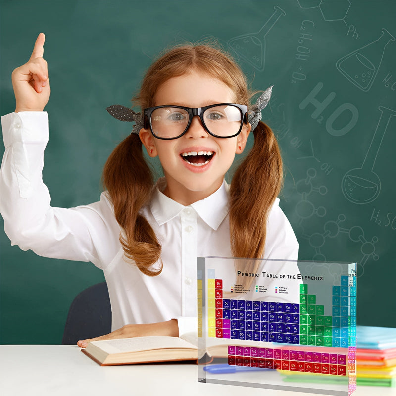 En fascinerande periodisk tabell för att lära sig medan man har roligt