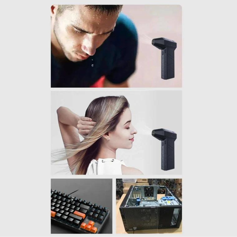 AirBlaster-Pro - Kompaktný fúkač vzduchu na beznámažkové čistenie