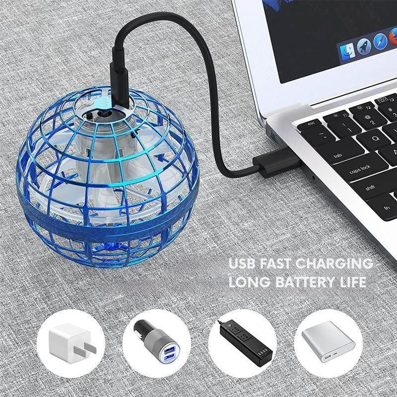 Lysende flyvende bold til sjove og interaktive spil