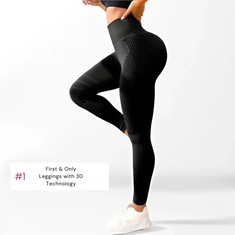 Leggings 3D: Tecnologia brevettata per una silhouette snellita