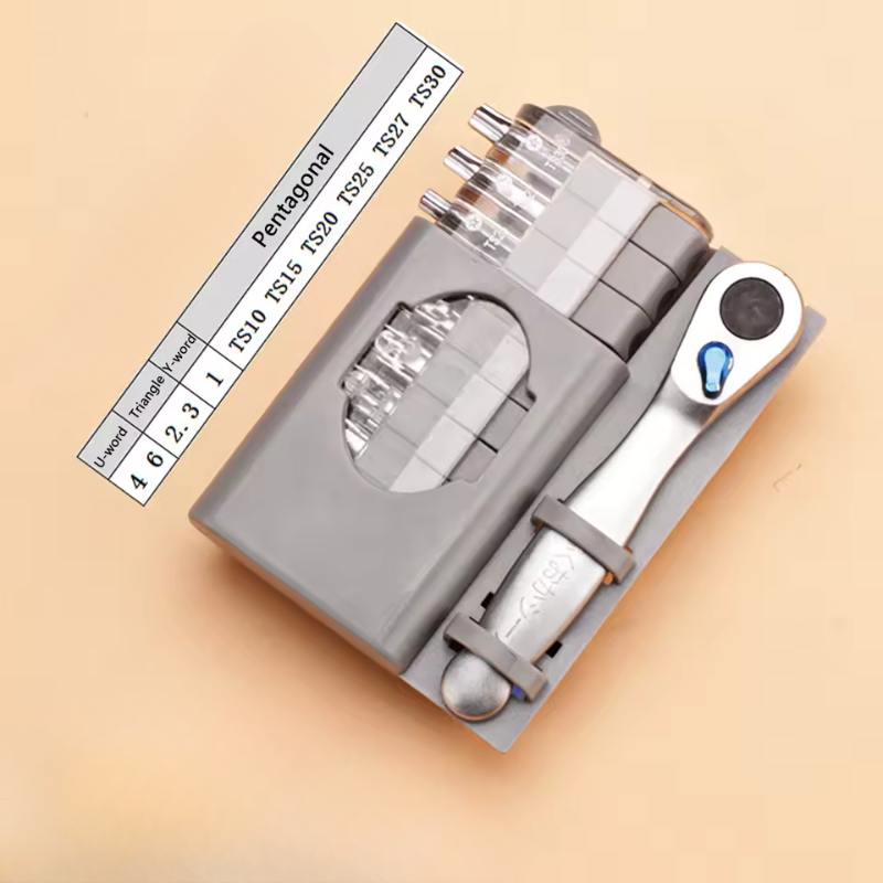 Mini multiværktøjsskrue - Kompakt, præcis og altid lige ved hånden