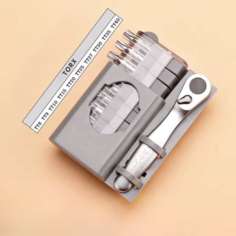 Mini multiværktøjsskrue - Kompakt, præcis og altid lige ved hånden