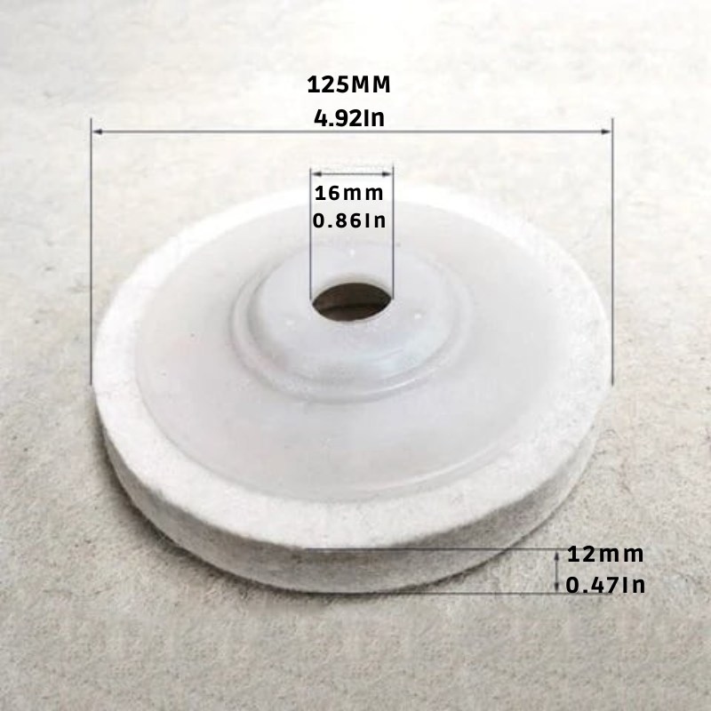 דיסק ליטוש מבד צמר לגימור מראה (x3)