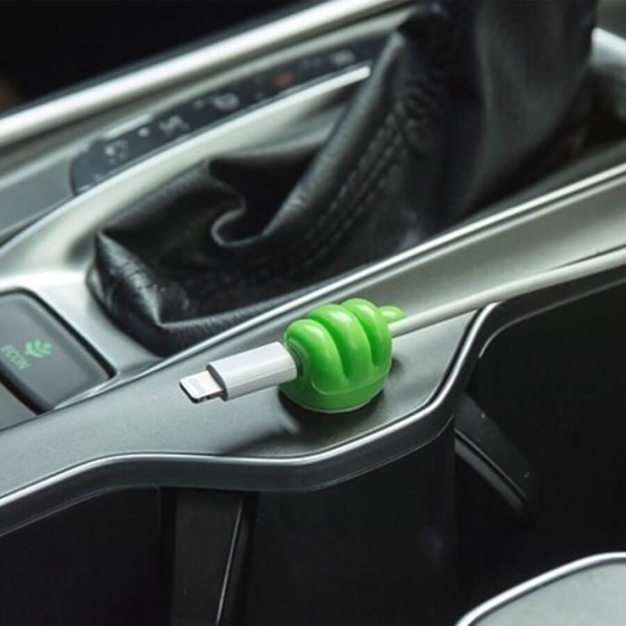 Smart krokar för kablar, borstar, hörlurar och mer (x10)