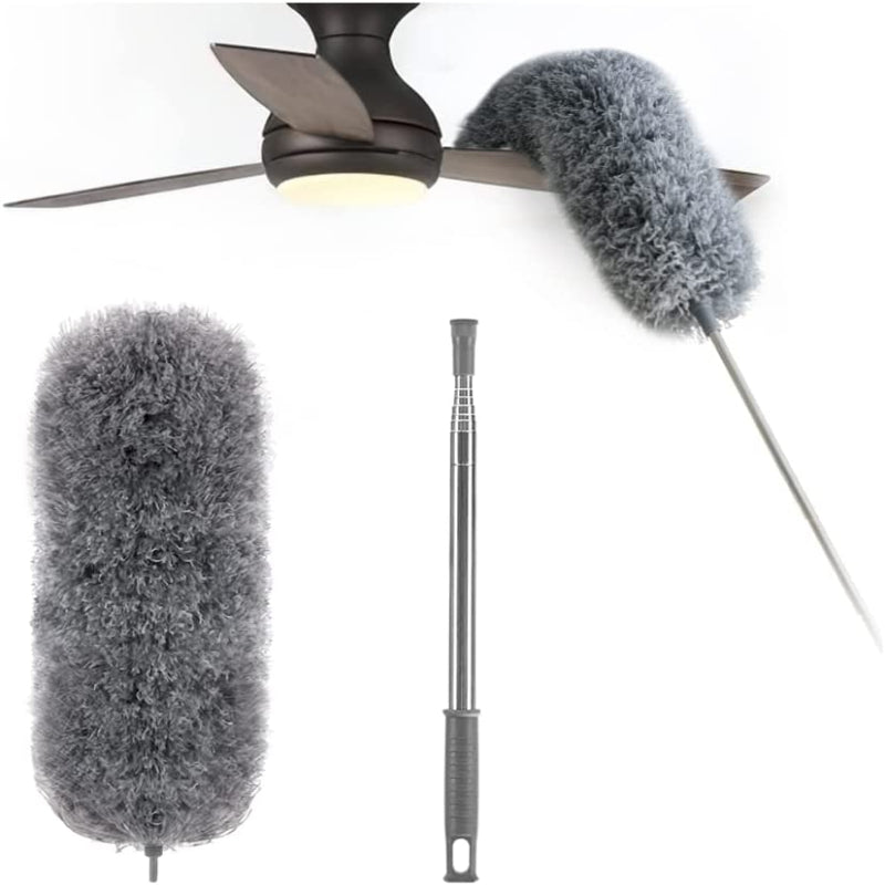 Rengör högt och långt, mer damm utom räckhåll