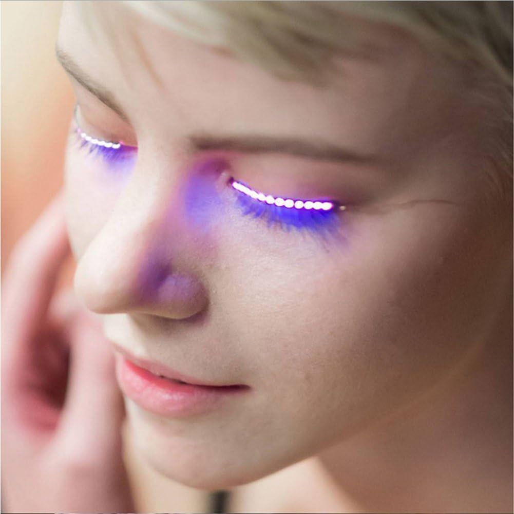 Pestañas LED luminosas – Mirada cautivadora garantizada