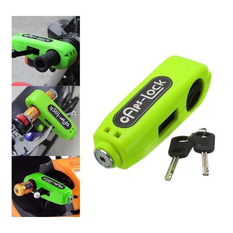 Candado antirrobo exprés para manillar de moto y scooter