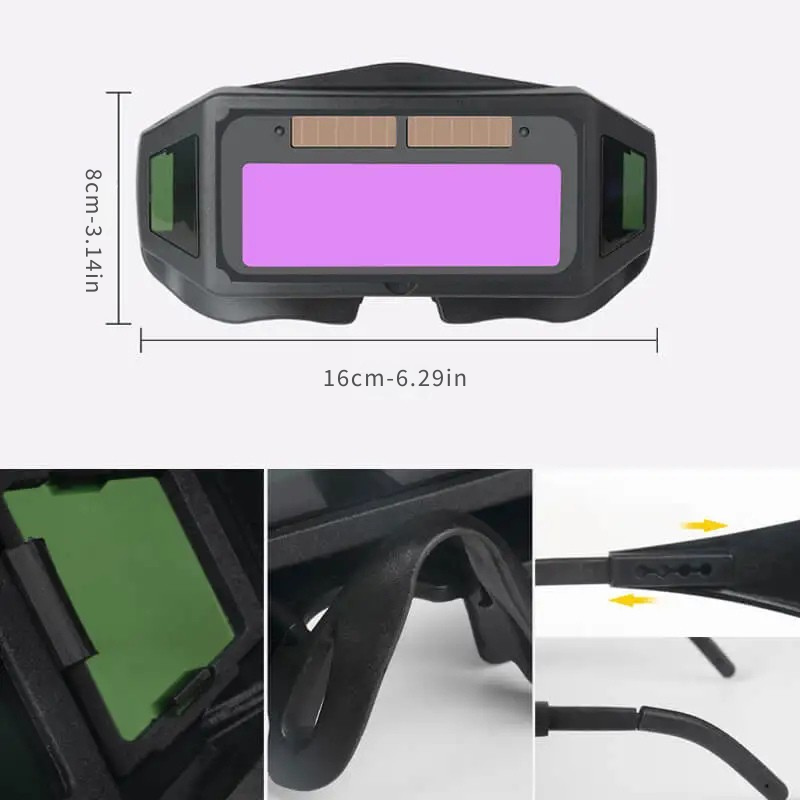 Ochelari de sudură autoîntunecare solari