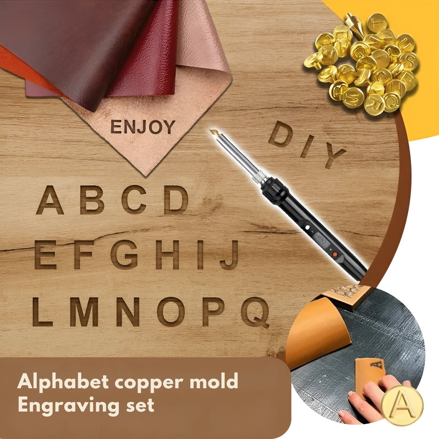Kit di pirografia in legno per artisti