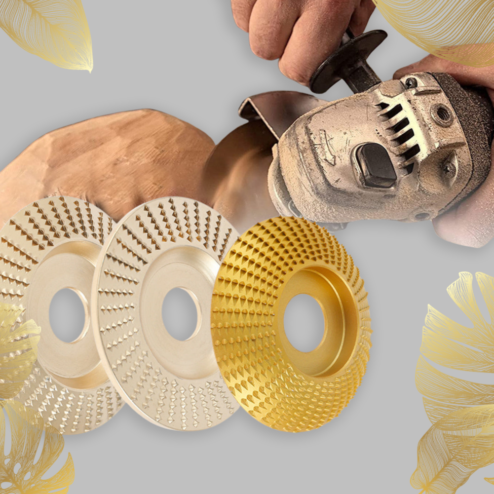 Kit de discos de escultura en madera – Precisión y eficacia para tus creaciones