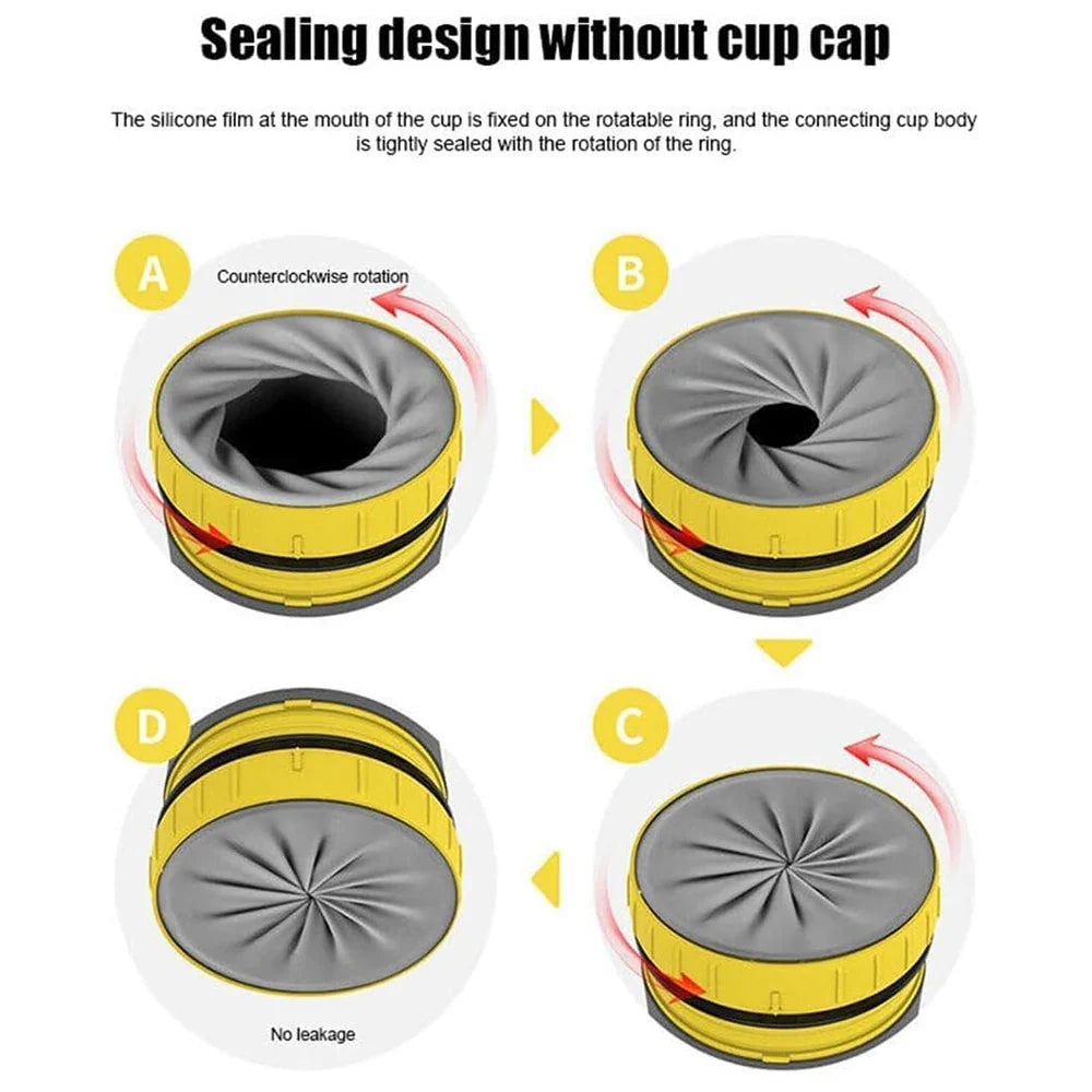 Tasse étanche sans couvercle – Boire sans renverser