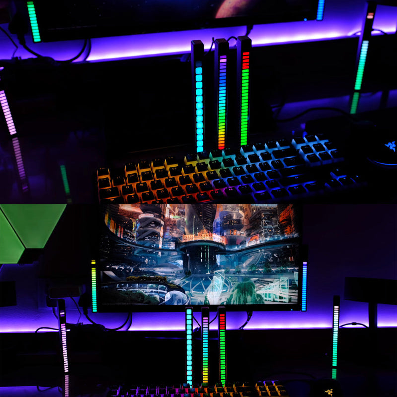 音に反応するLEDバー - RGB