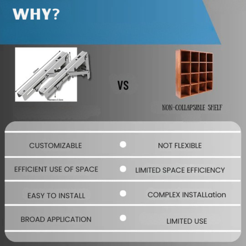 Solid foldable support to optimize space (X2)