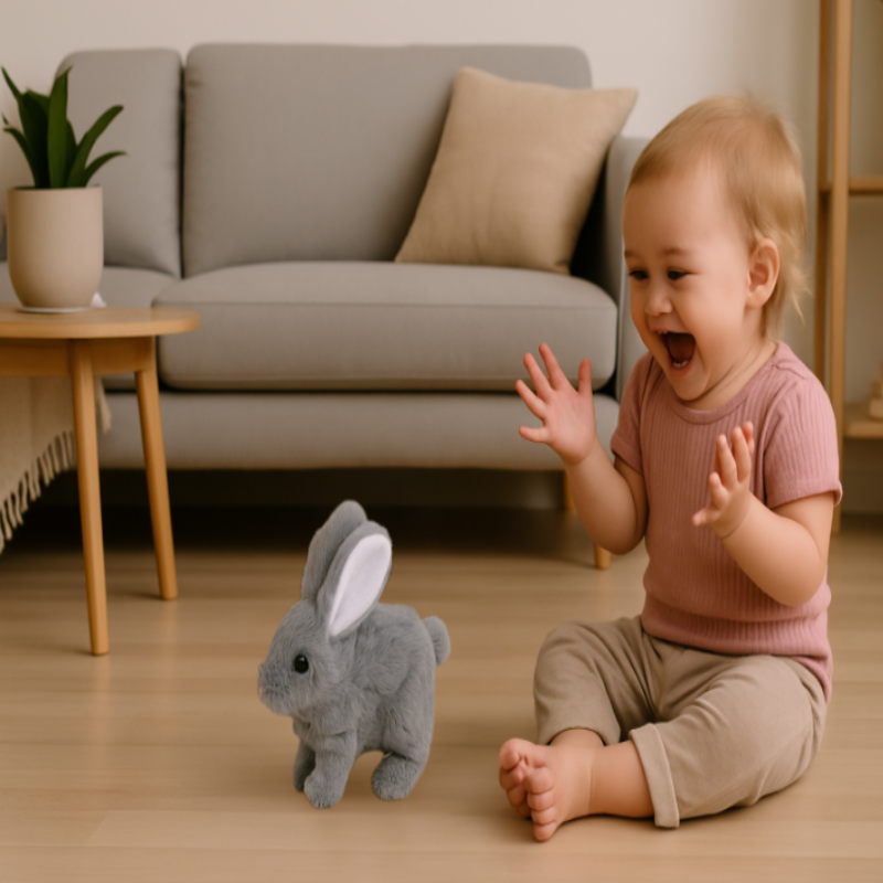 Ultra zachte konijnenknuffel, de perfecte knuffelgenoot