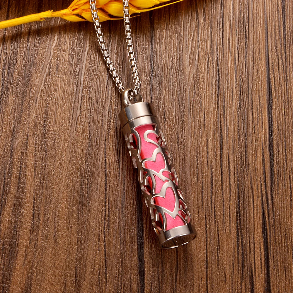 Collier diffuseur d’arômes avec pads interchangeables
