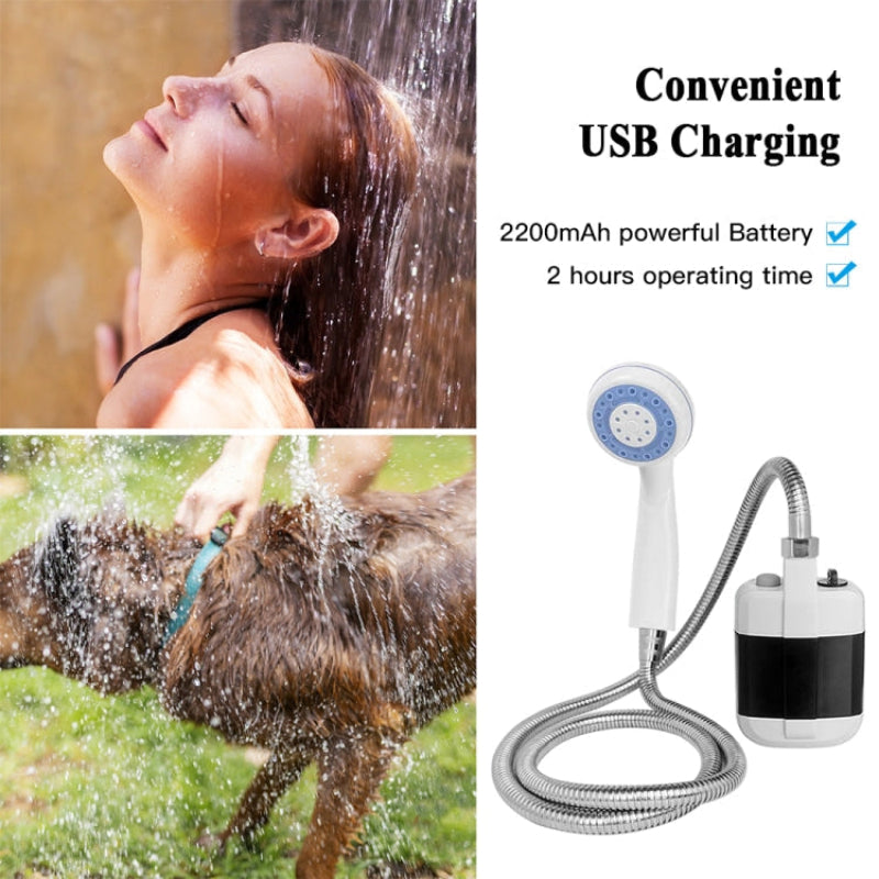 Portable shower - To stay clean everywhere