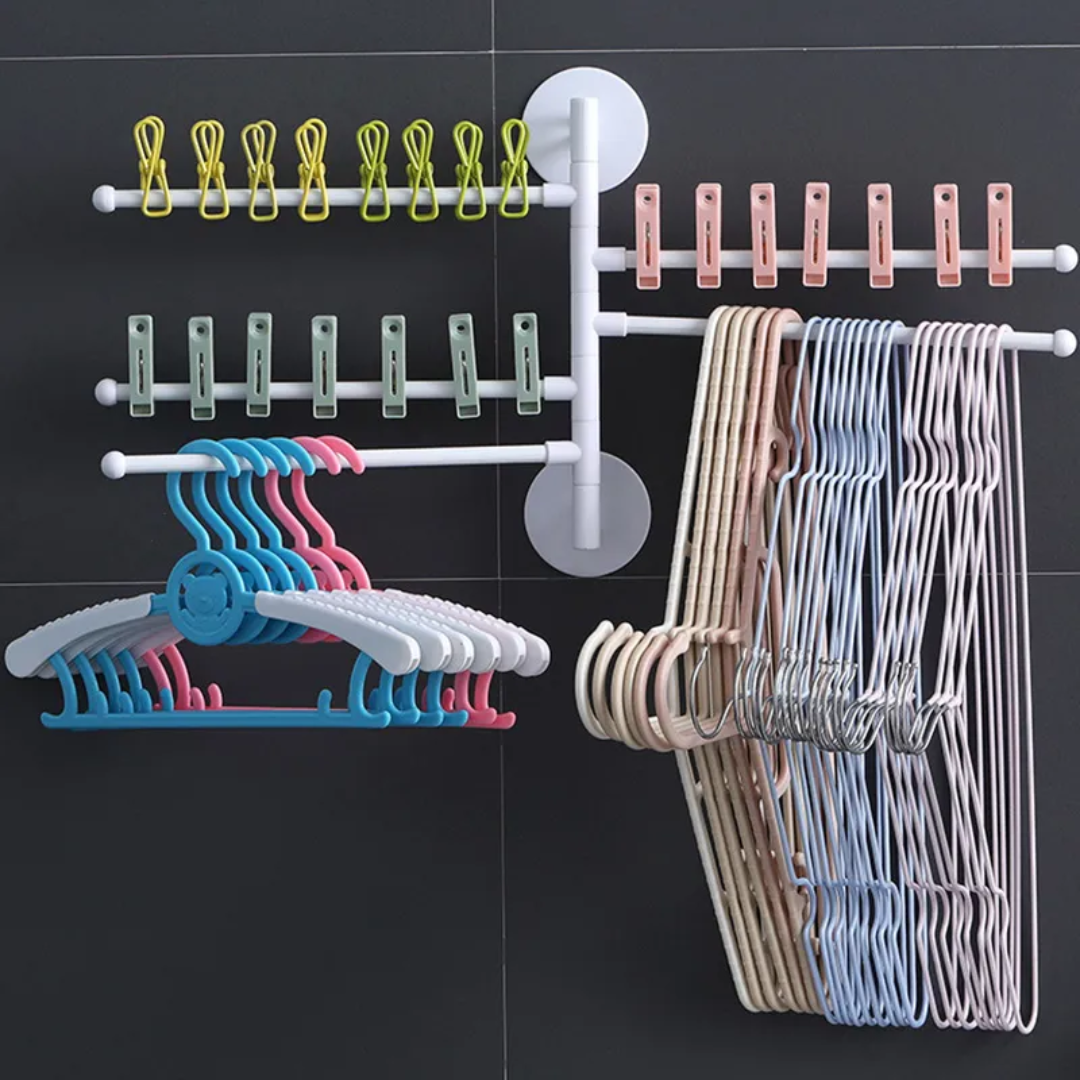 Soporte de secado plegable