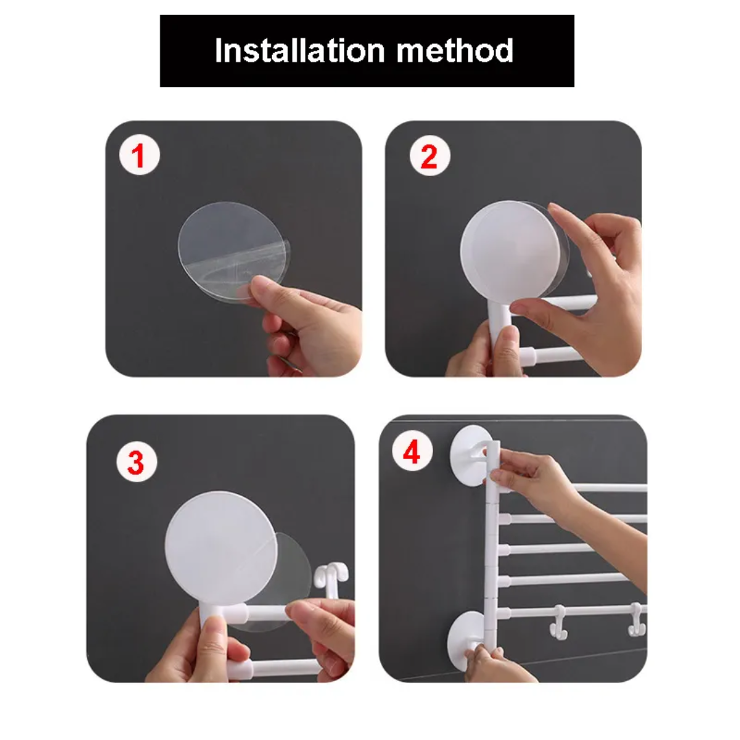 Soporte de secado plegable
