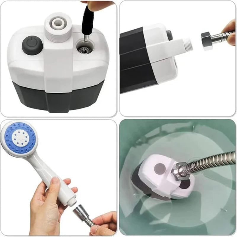 Portable shower - To stay clean everywhere