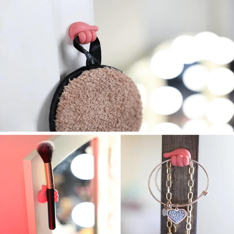 Smart krokar för kablar, borstar, hörlurar och mer (x10)