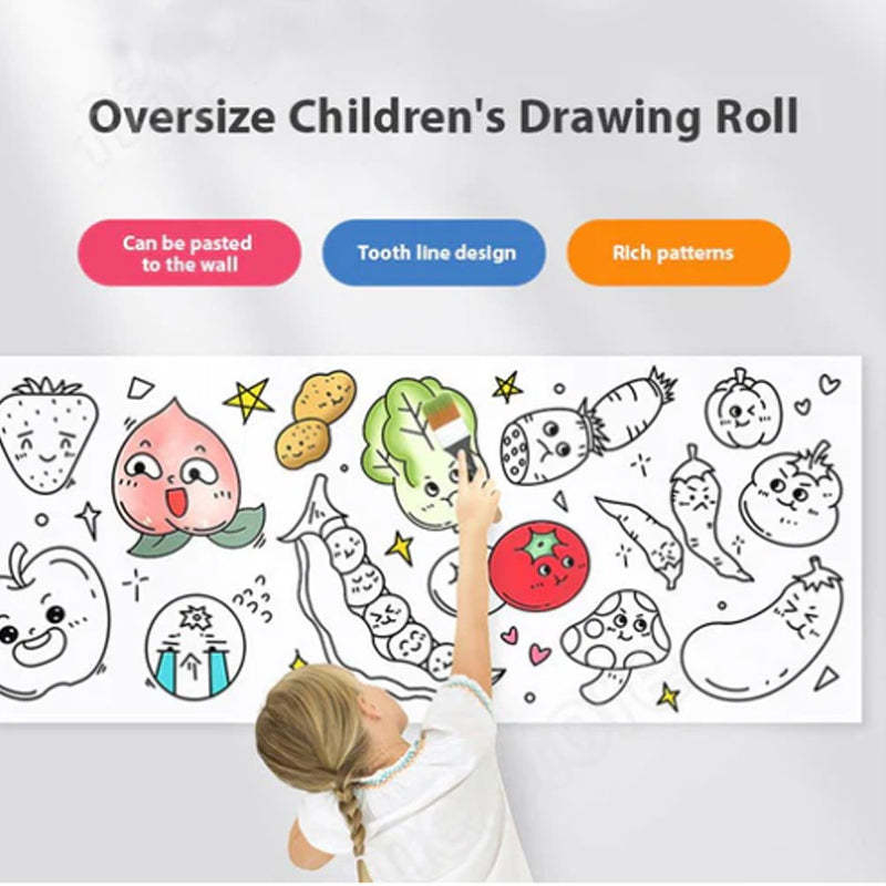 子供用の描画ロール:限りない創造性を解き放とう!