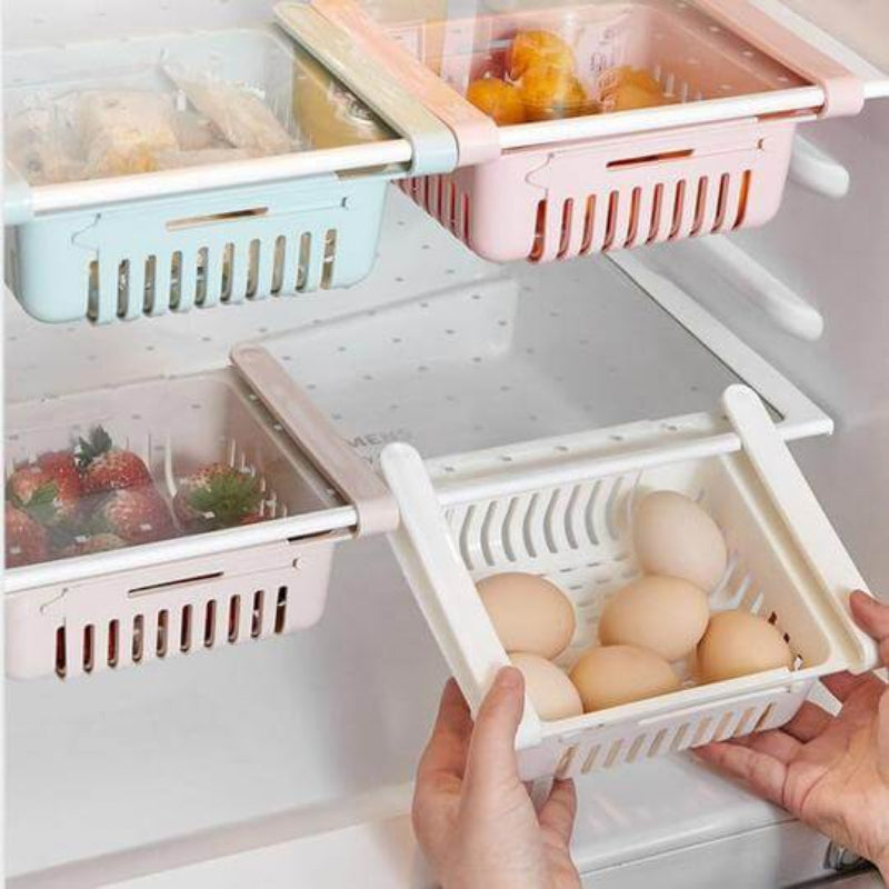 Organizador ajustable para refrigerador