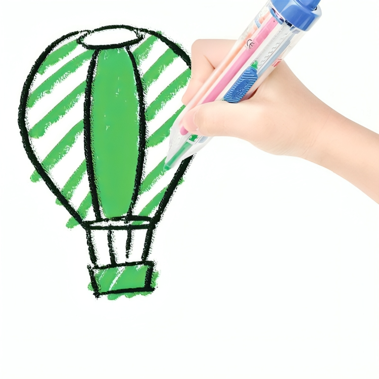 8-Farben-Stift in 1 – Sofort kreatives Zeichnen (x2)