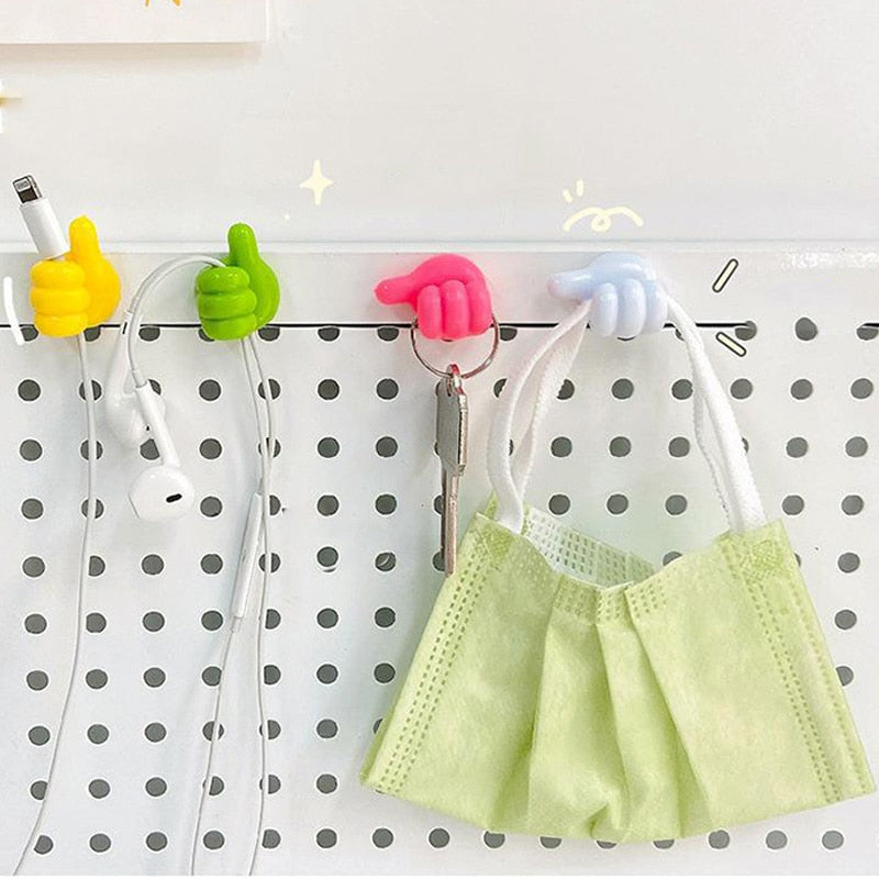 Smart krokar för kablar, borstar, hörlurar och mer (x10)