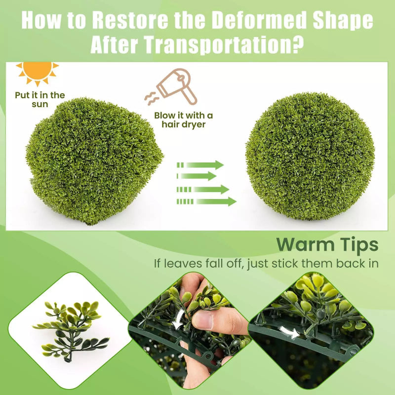 Természetes elegancia karbantartás nélkül az Ön tereiben (x2)