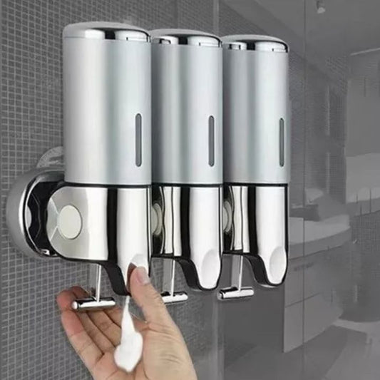 Distributore a muro 2-in-1 per bagno ordinato 