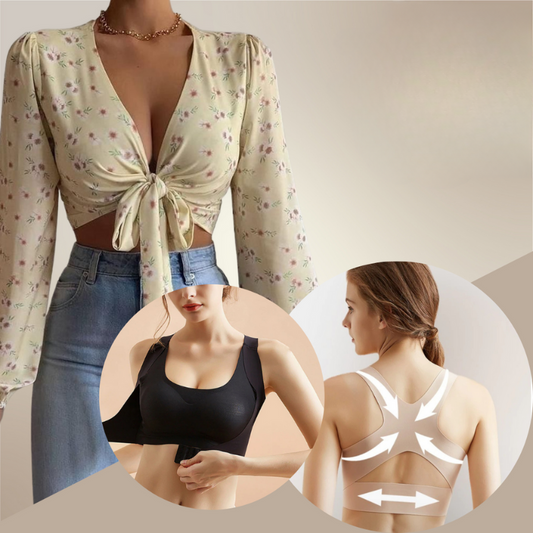 Posture correcting bra