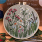 Kit de broderie florale pour loisirs créatifs