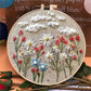 Kit de broderie florale pour loisirs créatifs