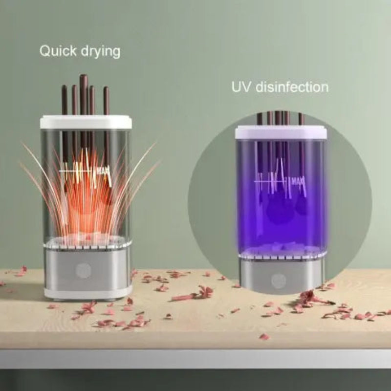 Limpiador eléctrico para pinceles, rápido y eficaz 