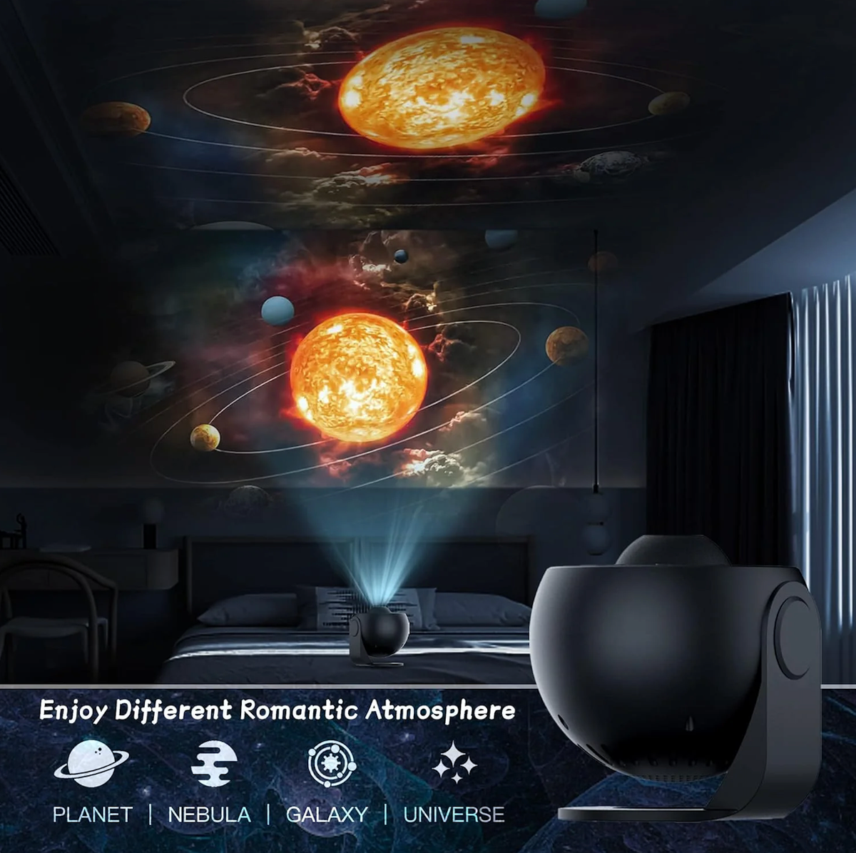 Minopia Proyector de cielo estrellado 
