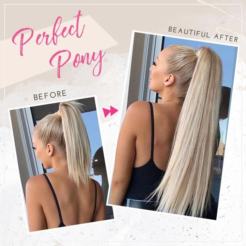 Glamourová prodloužení copu pro chic vzhled 