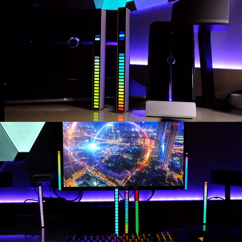 音に反応するLEDバー - RGB 