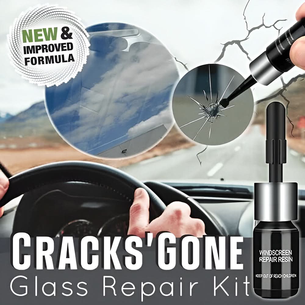Reparieren Sie die Glasschäden in wenigen Minuten 