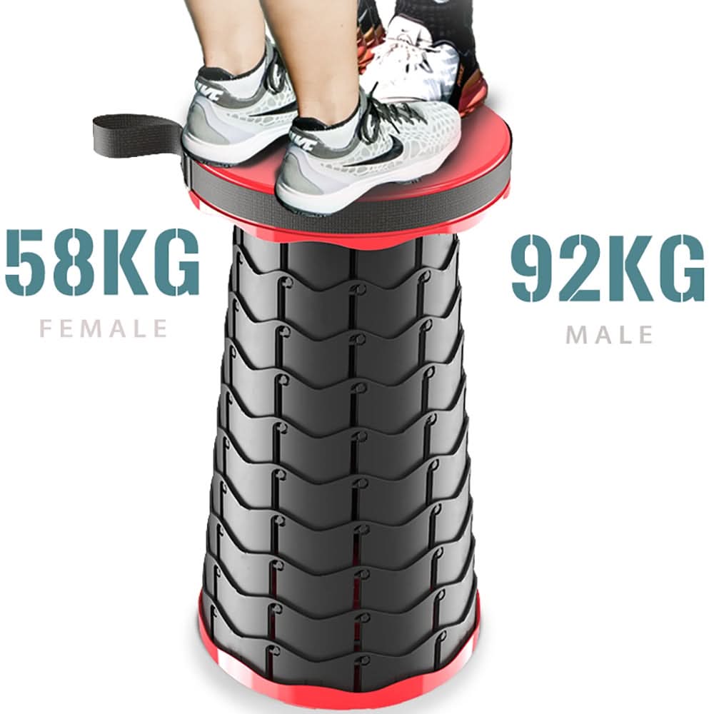 Tabouret pliable – Assise instantanée partout