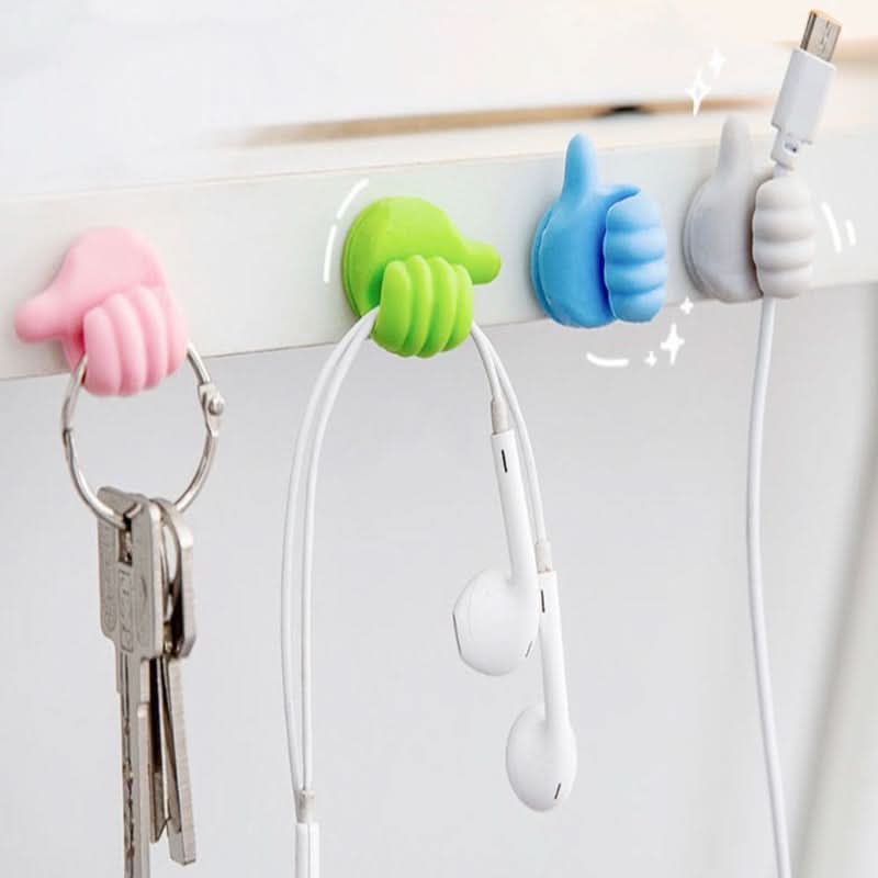 Ganchos inteligentes para cables, cepillos, auriculares y más (x10) 