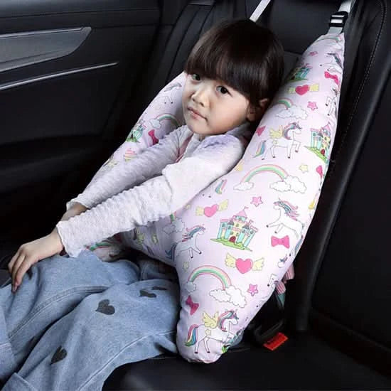 Cuscino da viaggio per bambini con supporto sicuro 