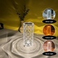 Lampe LED décorative en cristal
