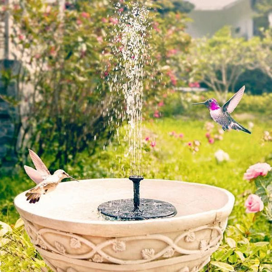 Fontana solare decorativa per giardino e balcone 