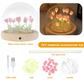 DIY tulp lamp om te monteren – Zachte bloemlicht 