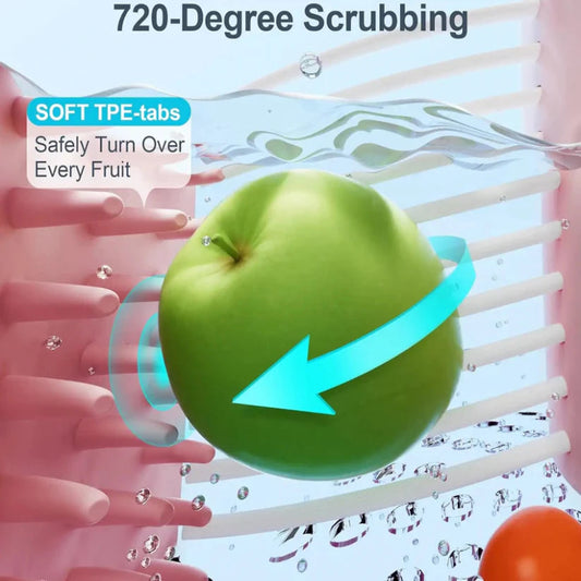 Curățare perfectă a fructelor fără efort și fără curățare 
