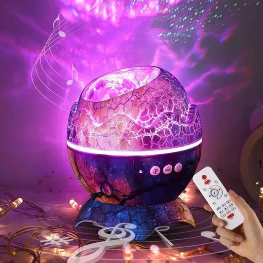 Galaxisa projector zene és távirányítóval 