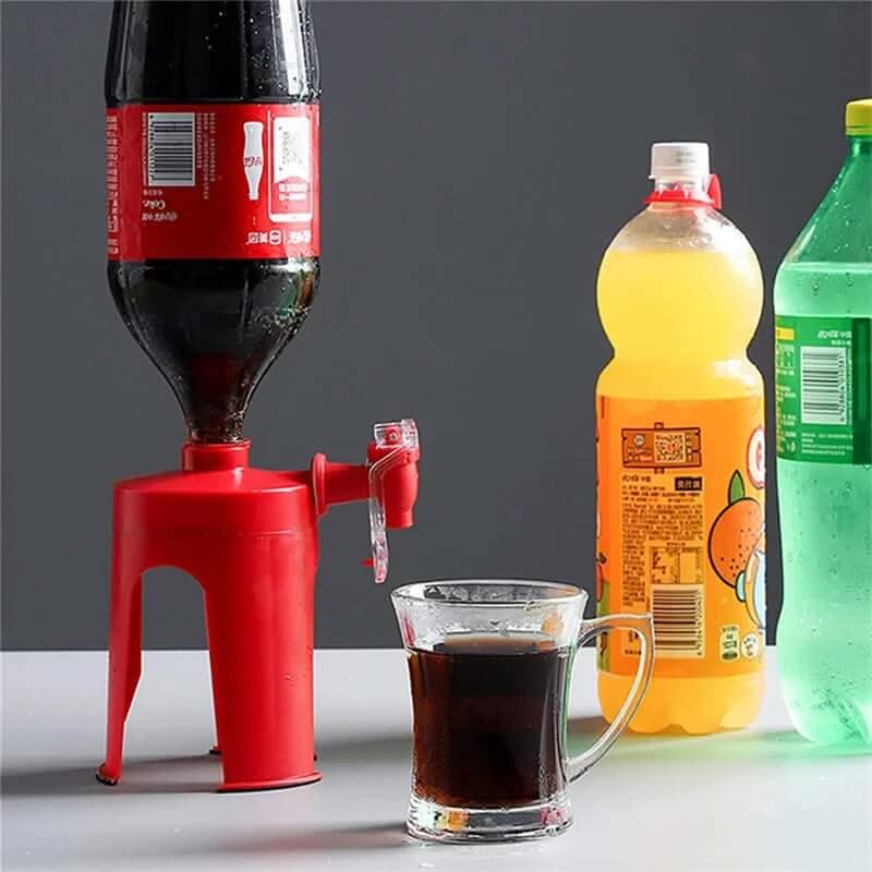 Distribuidor de bebidas práctico para botellas 