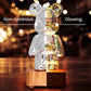Lampe décorative ours 3D à lumière féerique