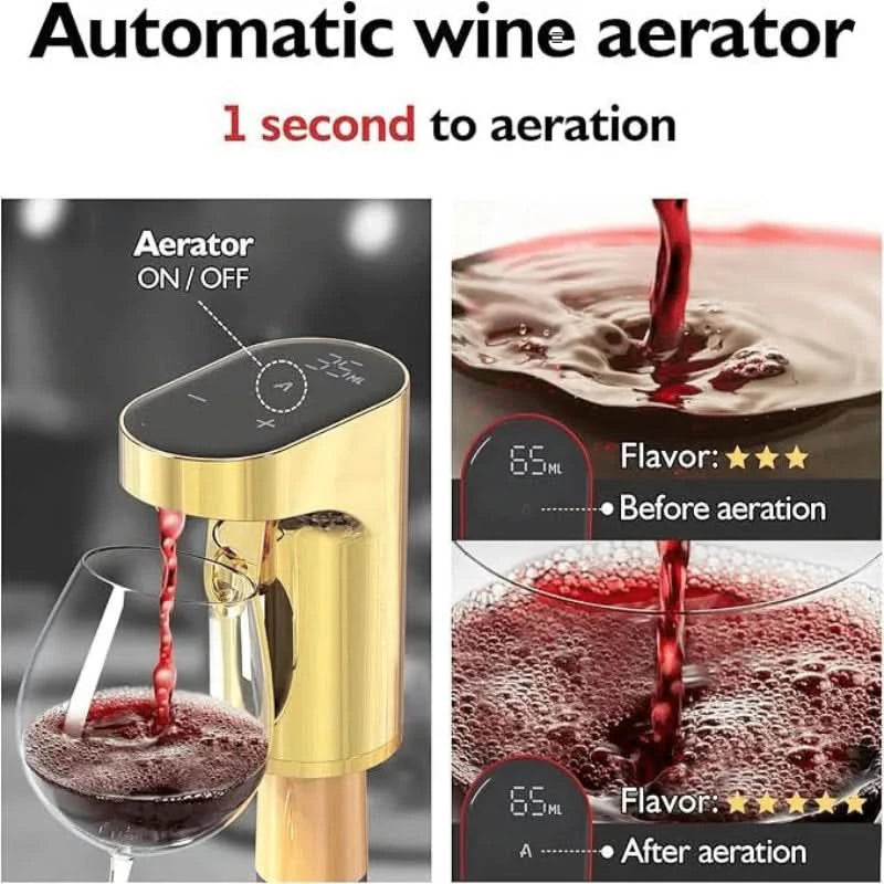 Versatore elettrico preciso per vino e bevande 